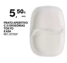 Oferta de Prato Aperitivo C/2 Divisorias Tokyo por 5,5€ em Continente