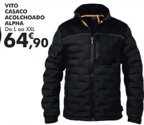 Oferta de Vito - Casaco Acolchcado Alpha por 64,9€ em E.Leclerc