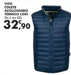 Oferta de Vito - Vito Colete Acolchoado Térmico por 32,9€ em E.Leclerc