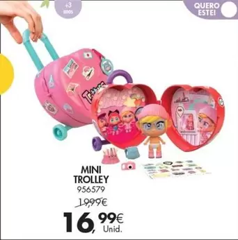 Oferta de Mini -  Trolley por 16,99€ em Pingo Doce