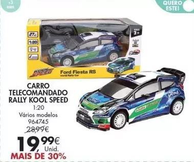 Oferta de Carro Telecomandado por 19,99€ em Pingo Doce