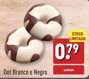 Oferta de Dot Branco E Negro por 0,79€ em Aldi