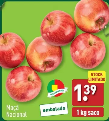 Oferta de Nacional - Maçã por 1,39€ em Aldi