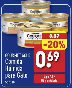 Oferta de Purina - Gourmet Gold Comida Humida Para Gato por 0,69€ em Aldi