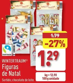 Oferta de Figuras De Natal por 1,29€ em Aldi