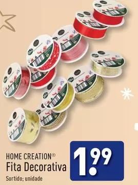 Oferta de Home creation - Home Creation Fita Decorativa por 1,99€ em Aldi