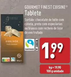 Oferta de Tablete por 1,99€ em Aldi