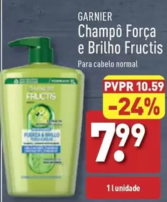 Oferta de Fructis - Champô Força E Brilho por 7,99€ em Aldi