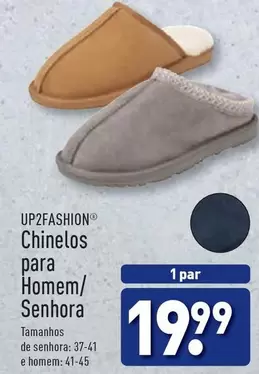 Oferta de Up2fashion - Chinelos Para Homem/Senhora por 19,99€ em Aldi