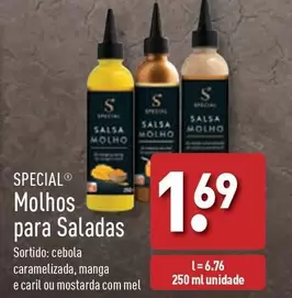 Oferta de .Com - Molhos Para Saladas por 1,69€ em Aldi