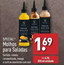 Oferta de Special - Molhos Para Saladas por 1,69€ em Aldi