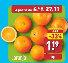 Oferta de Laranja por 1,19€ em Aldi