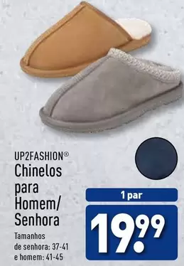 Oferta de Up2fashion - Chinelos Para Homem/Senhora por 19,99€ em Aldi