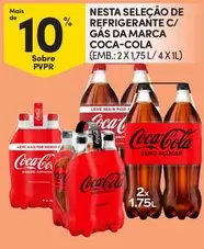 Oferta de Coca cola - Selecao De Refrigerante C/ Gas Da Marcaem Continente