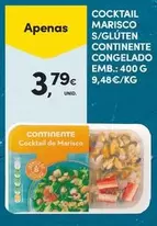 Oferta de Continente - Cocktail Marisco S/Glúten  Congelado por 3,79€ em Continente