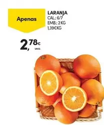 Oferta de Laranja por 2,78€ em Continente