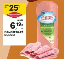 Oferta de Fiambre Da Pa por 6,19€ em Continente