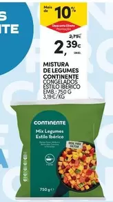 Oferta de Continente - Mistura De Legumes por 2,39€ em Continente