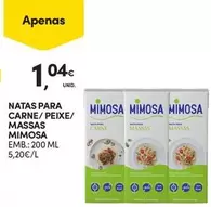 Oferta de Mimosa - Nata Para Carne/ Peixe/ Massas por 1,04€ em Continente