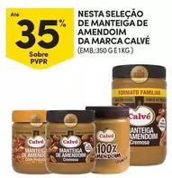 Oferta de Calvé - Selecao De Manteiga De Amendoim Da Marcaem Continente