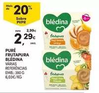 Oferta de Blédina - Pure Frutadura por 2,29€ em Continente