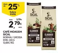 Oferta de Sical - Café por 2,79€ em Continente