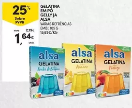 Oferta de Alsa - Gelatina Em Po Gellyja por 1,64€ em Continente