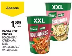 Oferta de Knorr - Pasta Pot por 1,89€ em Continente