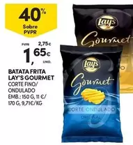 Oferta de Lay's - Batata Frita Gourmet por 1,65€ em Continente