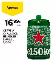 Oferta de Heineken - Cerveja C/ Álcool por 16,99€ em Continente