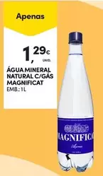 Oferta de Agua Mineral Natural C/ Gas por 1,29€ em Continente