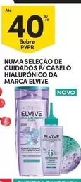 Oferta de L'Oréal - Numa Selecao De Cuidados P/ Cabelo Hialuronico Da Marca Elviveem Continente