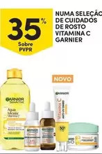 Oferta de Garnier - Numa Selecao De Cuidados De Rosto Vitamina Cem Continente