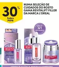 Oferta de Gama - Numa Selecao De Cuidados Do Rosto  Revitalift Filler Da Marcaem Continente