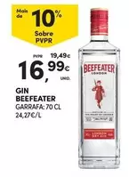 Oferta de Beefeater - Gin por 16,99€ em Continente