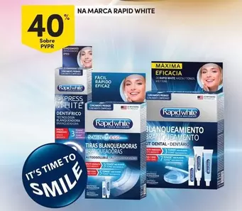 Oferta de Rapid Whiteem Continente