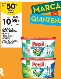 Oferta de Persil - Det. Caps. Màq. Roupa por 10,99€ em Continente