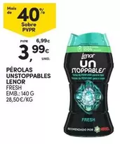 Oferta de Lenor - Perolas Unstoppables por 3,99€ em Continente