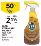 Oferta de Pronto - Oleo Extra Care por 2,99€ em Continente