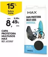 Oferta de Max - Capa Protetora Multiusos por 8,49€ em Continente