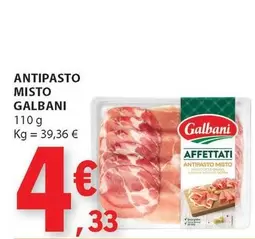 Oferta de Galbani - antipasto Misto por 4,33€ em E.Leclerc