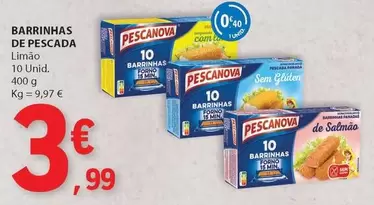 Oferta de Pescanova - Barrinhas De Pescada por 3,99€ em E.Leclerc