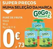 Oferta de Gogo Squeez - Pure De Fruta por 0,73€ em E.Leclerc