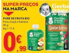 Oferta de Bio - Pure De Fruta Bio por 0,99€ em E.Leclerc