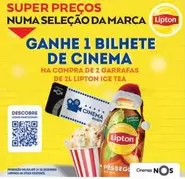 Oferta de Lipton - Canhe 1 Bilhete De Cinemaem E.Leclerc