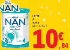 Oferta de Nestle - Leite 4 por 10,84€ em E.Leclerc