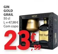 Oferta de .Com - Gin Gold por 23,99€ em E.Leclerc