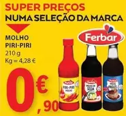 Oferta de Ferbar - Molho por 0,9€ em E.Leclerc