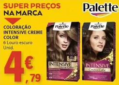 Oferta de Palette - Coloração Intensive Creme Color por 4,79€ em E.Leclerc