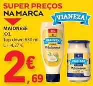 Oferta de XXL - Maionese por 2,69€ em E.Leclerc